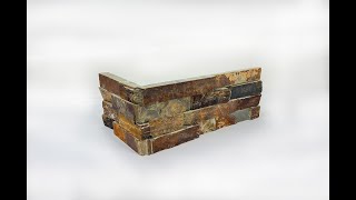 Terracotta Ledgestone Corner video [upl. by Badger]