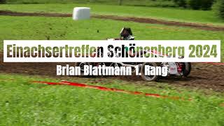 Brian Blattmann gewinnt in der Kategorie Eigenbau Heck am Einachsertreffen 2024 in Schönenberg [upl. by Akinom]