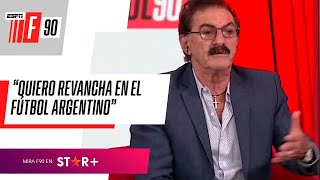 quotQUIERO REVANCHA EN EL FÚTBOL ARGENTINOquot LAVOLPE y su DESEO de dirigir en la LigaProfesional [upl. by Solomon]