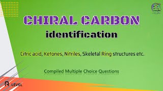 Chiral Carbon Identification in Different Compounds  A level Compiled Solved Questions  9701 Chem [upl. by Regazzi]