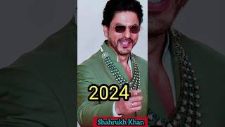 Shahrukh Khan evolution shorts poojahegde movie song evolution [upl. by Anialad839]