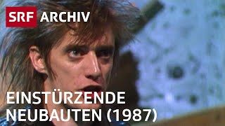 Einstürzende Neubauten im Schweizer Fernsehen 1987  Punk im TV  SRF Archiv [upl. by Norby]