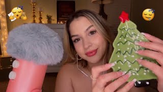 ASMR Triggers to help you get shleepy 🥱 Christmas themed 🎄✨ [upl. by Novyart]