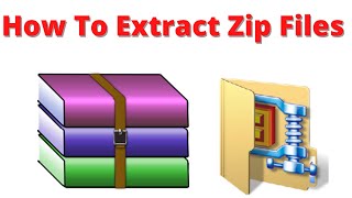 how to extract zip files on your pc easily [upl. by Darwin]