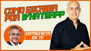 ¿Cómo escribir a tu Ex por WhatsApp  Repaso en entrevista de TV [upl. by Dahcir]