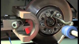 BRAKE DISC SKIMMING [upl. by Ailedamla]