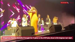 Songstress Nyasha Mutonhori performing at the AfriPraise show in Birmingham UK [upl. by Herrera154]