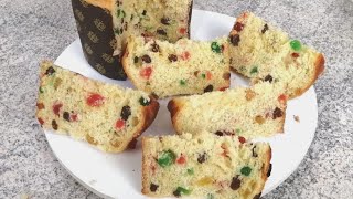 Panettone Casero ¡ Sin Amasar Sin batidora  ¡ Súper delicioso y económico [upl. by Ecirtam613]