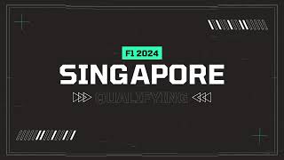 F1 2024 Singapore GP  Norris Fastest Lap in Qualifying  Telemetry Data Visualization [upl. by Fleurette]