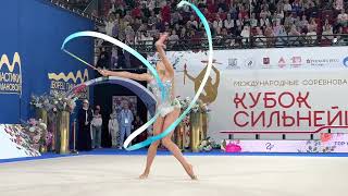 Anna Popova Ribbon AA 1st Stage Strongest Cup Moscow 2023 [upl. by Collier207]