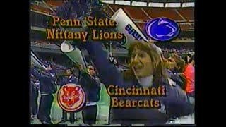 Nov 1985  Penn State Nittany Lions at Cincinnati Bearcats PSU Highlight Show [upl. by Adnala114]