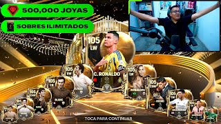 ¿QUE PASA SI GASTA 500000 JOYAS en SOBRES ILIMITADOS BALON de ORO del FC Mobile [upl. by Kaiser]