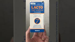 Lacto Seven probioticsshort review lactoseven probiotics healthygut gutbacteria productreview [upl. by Dieterich]