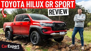 2024 Toyota HiLux GR Sport onoffroad review inc 0100 RIP Ranger Raptor [upl. by Sredna]