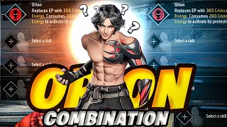 BEST  ORION  SKILL COMBINATION AFTER UPDATE  FREE FIRE BEST COMBINATION [upl. by Ardenia742]