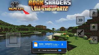 Best shader for MCPE 12120  LowEnd Version Of RDAK SHADERS [upl. by Geno]