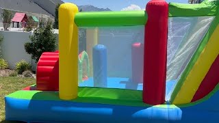 YARD Commercial Bounce House Such a Fun Bounce House PARENT REVIEW and Kid Demo [upl. by Latty]