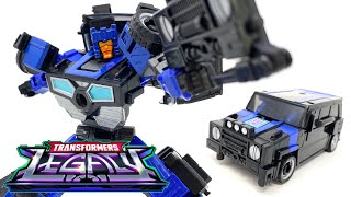 Transformers LEGACY Deluxe Class CRANKCASE Review [upl. by Eisele]