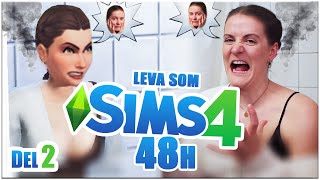 LEVER SOM SIMS I 48H  quotJag ska bajsa argtquot [upl. by Denten138]