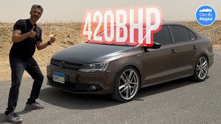 هل دي قوة زيادة  New Jetta 420 BHP جيتا [upl. by Salli]