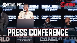 Canelo Alvarez vs Jermell Charlo Press Conference  SHOWTIME PPV [upl. by Eelyahs583]