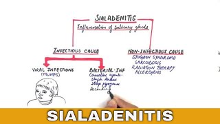 Sialadenitis  Causes Clinical features Treatment Chronic and Acute Bacterial Sialadenitis [upl. by Fanestil]