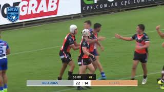 Harold Matthews Round Three  Canterbury Bulldogs v Balmain Tigers [upl. by Onaivlis]