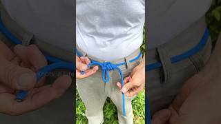 Ideas of using rope knot for Belt [upl. by Jules150]