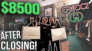 MY 8500 NEW YORK CITY GUCCI SHOPPING SPREE After Hours [upl. by Warga221]