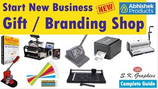 🎁 Start New Business Ep4  GiftBranding Shop Machines For Various Markets  AbhishekIDcom [upl. by Ahterod468]