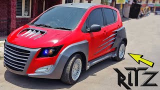 5 Best Modified Maruti Suzuki Ritz 5 Superb Maruti Suzuki Ritz Modifications [upl. by Ahsikyt50]