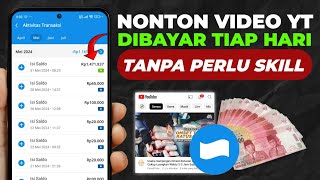 DIBAYAR  Cuma Nonton Video Doang Tiap Hari Cuan Terus  Cara Dapat Uang Dari Internet [upl. by Horvitz305]