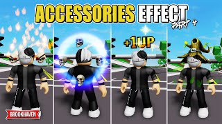 NEW ACCESSORIES WITH EFFECT In Brookhaven RP WID  Roblox Part 4 [upl. by Selima]