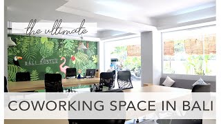 The Ultimate Coworking Space in Bali [upl. by Bluh]