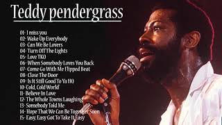 Teddy Pendergrass  THE Greatest Hits FULL ALBUM  Pendergrass Best Songs 2021 [upl. by Placido]