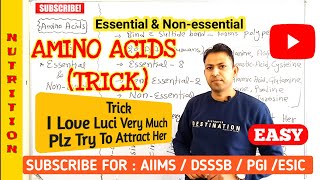 amino acids biochemistry  essential and non essential amino acids in hindi  nurses tech online [upl. by Jurkoic100]