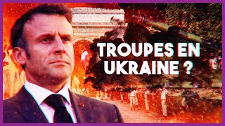 Mais pourquoi Macron veut envoyer des troupes en Ukraine  Le Temps De Répondre [upl. by Llennahs]