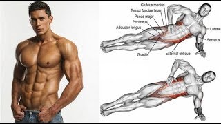 7 BEST OBLIQUE EXERCICES  V Cut Abs Workout [upl. by Acinonrev]