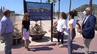 Un nuevo Sendero Azul conecta el centro de Cartagena con Cala Cortina [upl. by Nylcsoj]