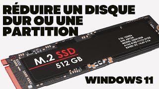 Réduire un disque dur ou une partition Windows 11  Guide rapide et simple [upl. by Delly]