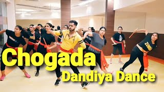 Chogada  Loveyatri  Dandiya Dance Choreography by Amit  Krishna Dance On Janmashtami  New Song [upl. by Margot]