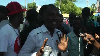 Manifestation pou Di non ak sa st Domingue ap fè ayisen [upl. by Jobe628]