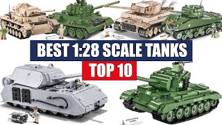 TOP 10 COBI Tanks in 128 scale  ranking based on fans votes cobi cobiBricks tanks [upl. by Atal]