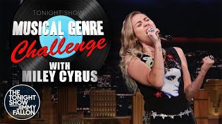 Musical Genre Challenge with Miley Cyrus [upl. by Glanville996]