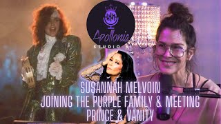 Apollonia Studio 6 Susannah Melvoin  Joining the Purple Family amp Meeting Prince and Vanity [upl. by Analrahc]