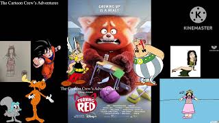 The Cartoon Crew’s Adventures Of Turning Red Poster For kyliethelittlespidermangirl94 [upl. by Hollie677]