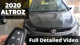 2020 Tata Altroz XZ Detailed Video Features Interior amp Exterior Real Life ReviewAuto Reveal [upl. by Ecniuq75]