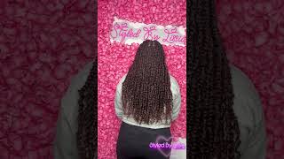 Passion twist twisy braidhairstylesforblackwomen bohobraids [upl. by Nike811]