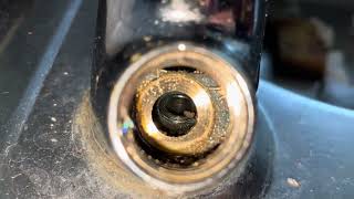 How to fix a dripping tap Reseat and rewasher [upl. by Navannod]