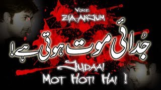 Judai Mot Hoti Hai  Sad Urdu Poetry  Zia Anjum [upl. by Dola]